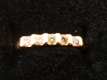 Cargar imagen en el visor de la galería, Multi-color crystal ring (child)