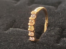 Cargar imagen en el visor de la galería, Multi-color crystal ring (child)