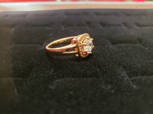 Load image into Gallery viewer, Square Clear Crystal ring (ceremonial)