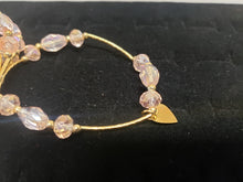 Cargar imagen en el visor de la galería, Clear multi size crystal bangle with hanging pendants