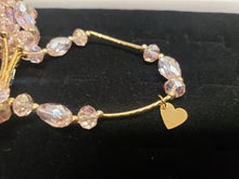 Cargar imagen en el visor de la galería, Clear multi size crystal bangle with hanging pendants