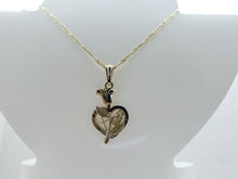 Load image into Gallery viewer, Rose with heart and small religious pendants - Rosina Jewlery