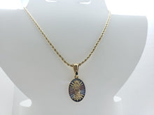 Cargar imagen en el visor de la galería, Small Tri color Our Lady of Guadalupe - Variation - Rosina Jewlery
