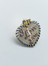 Load image into Gallery viewer, Small ripped heart with message (I love You) - Rosina Jewlery