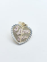 Load image into Gallery viewer, Small ripped heart with message (I love You) - Rosina Jewlery