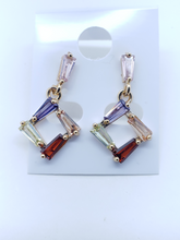 Load image into Gallery viewer, Quad color crystals Rhombus