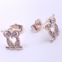 Cargar imagen en el visor de la galería, Hollow clear eye Owl with clear crystals