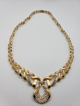 Cargar imagen en el visor de la galería, Laminated ribbon with hole design with clear crystals (sets)