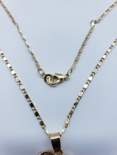 Load image into Gallery viewer, Hollow white heart with clear crystals (set)