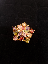 Cargar imagen en el visor de la galería, Multi color zirconia crystals on a star ver.2