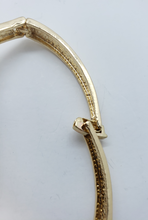 Cargar imagen en el visor de la galería, Hanging leaves and basket with clear crystals - pearls (sets)