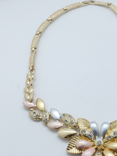 Load image into Gallery viewer, Laminated multi color daisies with clear crystals (set)