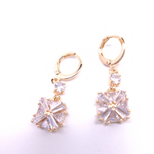 Load image into Gallery viewer, Comparted clear crystal square