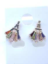Cargar imagen en el visor de la galería, Eiffel Tower with multi colored crystals