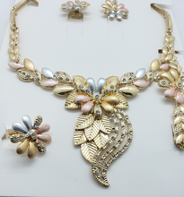 Load image into Gallery viewer, Laminated multi color daisies with clear crystals (set)