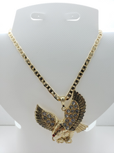 Cargar imagen en el visor de la galería, Striking eagle with clear crystals - Rosina Jewlery
