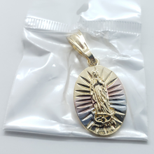 Cargar imagen en el visor de la galería, Small Tri color Our Lady of Guadalupe - Variation - Rosina Jewlery
