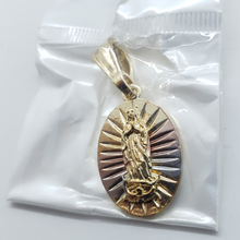 Cargar imagen en el visor de la galería, Small Tri color Our Lady of Guadalupe - Variation - Rosina Jewlery