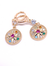 Cargar imagen en el visor de la galería, Sun circle with multi color crystals