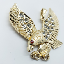 Cargar imagen en el visor de la galería, Striking eagle with clear crystals - Rosina Jewlery