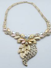 Load image into Gallery viewer, Laminated multi color daisies with clear crystals (set)