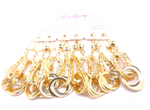 Cargar imagen en el visor de la galería, Looped ring on a hanging chain