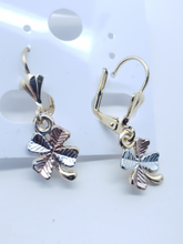 Cargar imagen en el visor de la galería, Tri color Four leaf clover