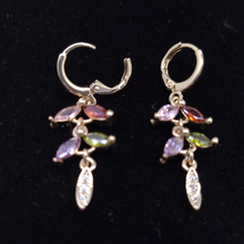 Cargar imagen en el visor de la galería, Flapping fly with multi color crystals (clear)