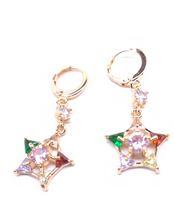 Cargar imagen en el visor de la galería, Star with Multi color crystals