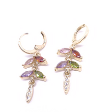 Cargar imagen en el visor de la galería, Flapping fly with multi color crystals (clear)