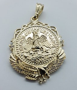 Moneda Mexicana - 50 pesos (Mexican coin) - Rosina Jewlery