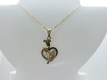 Load image into Gallery viewer, Rose with heart and small religious pendants - Rosina Jewlery
