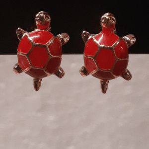 small turtles (red)