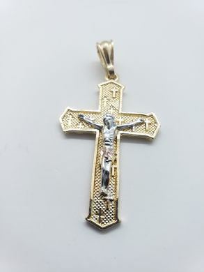 Jesus on the cross with small crosses - Variation - Rosina Jewlery