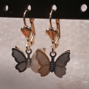 Multi color net wing butterfly