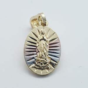 Small Tri color Our Lady of Guadalupe - Variation - Rosina Jewlery