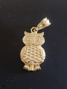 Owl with clear stones